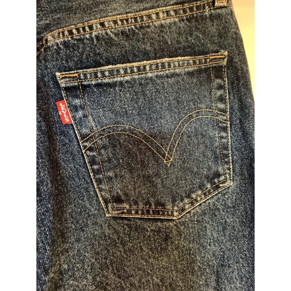 Women’s Levi’s 501 Button Fly Jeans Waist 28” Inseam 27” Straight Leg Hi Rise - Picture 9 of 13